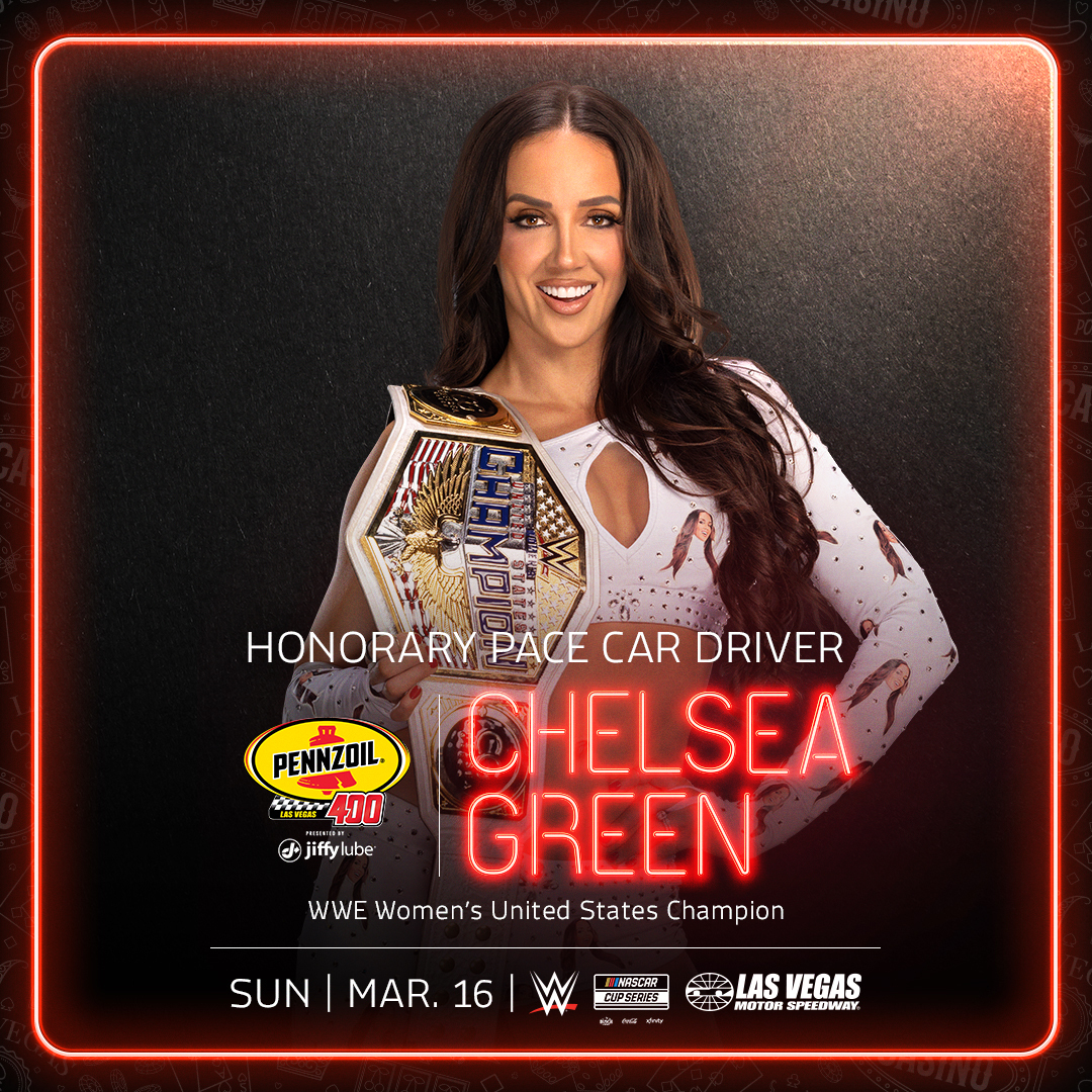 WWE Women’s United States Champion Chelsea Green Named Celebrity Pace ...